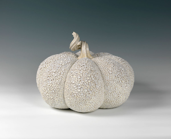 Daisy Mother Pumpkin, Decorative arts ceramics by Kate Malone