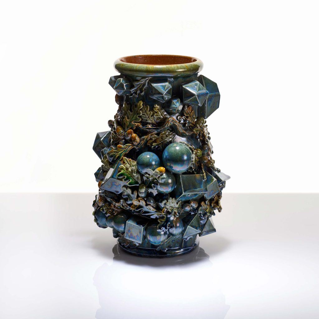 Midnight Oak Kate Malone Ceramics & Glaze research, London.