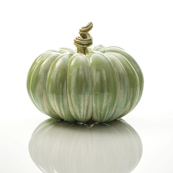 A Crystal Pumpkin Crystalline Glazed Stoneware by Kate Malone 2024